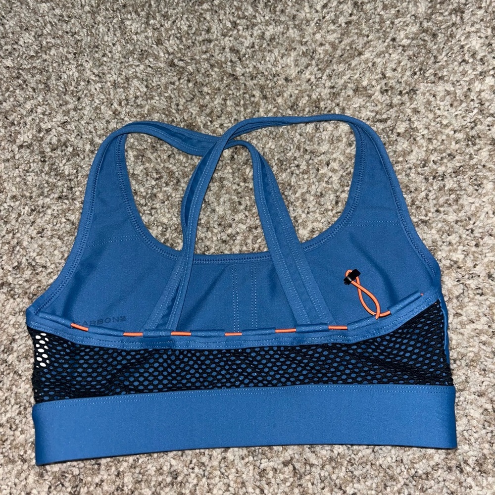 Women's Blue Sports Bra by Carbon38
